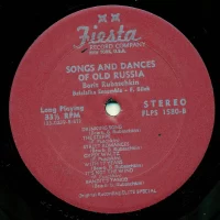 Boris Rubaschkin - Songs and Dances of Old Russia (FLPS-1580) 1