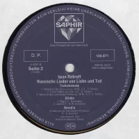 Ivan Rebroff - Russische Lieder von Liebe und Tod (1975) 120871 2